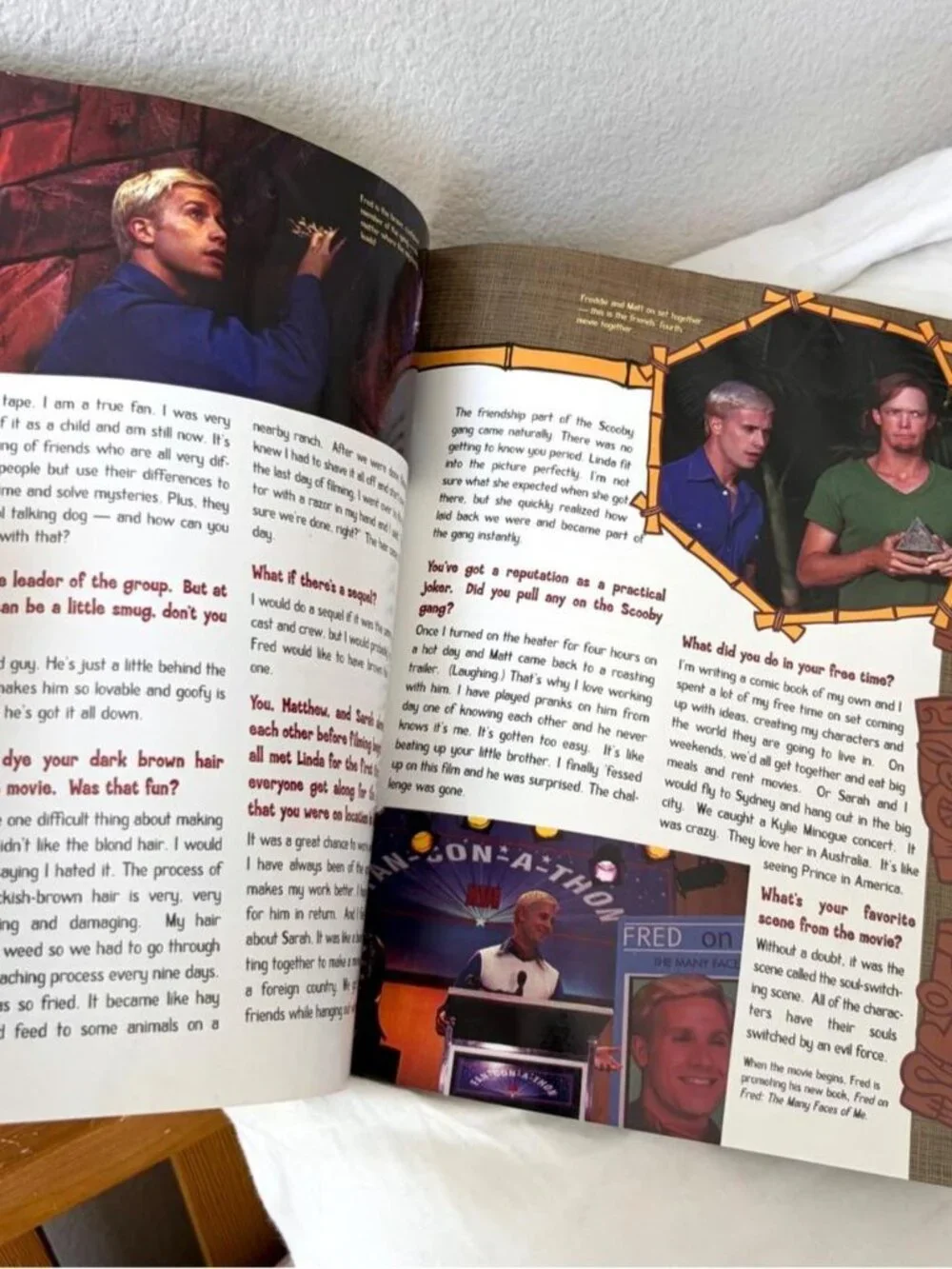 Scooby Doo The Movie Scrapbook 2002 Collector Book